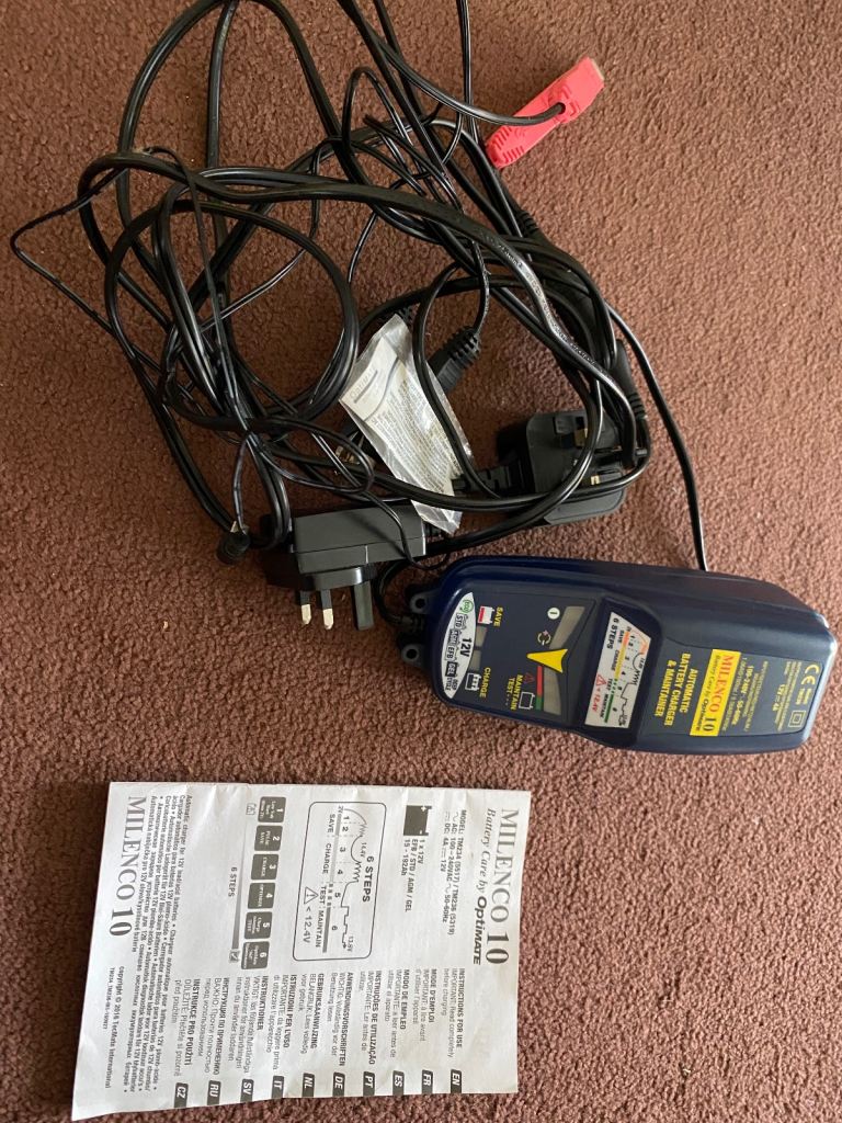 Milenco 10 automatic battery charger and maintainer 