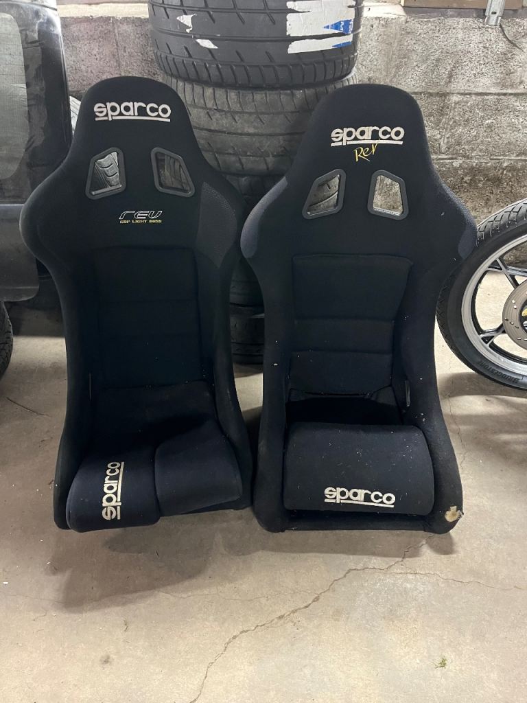 Sparco Rally bucket seats/Drift