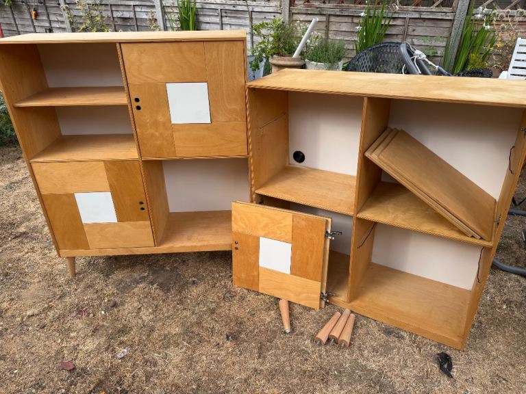 IKEA Wooden Storage Units / Bookcases - Fair Condition, Some Wear