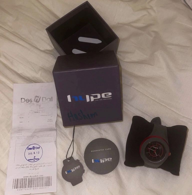 Casual Watch by Hype Analog 10ATM AQ0999-0CGX-D1B Sports Watch