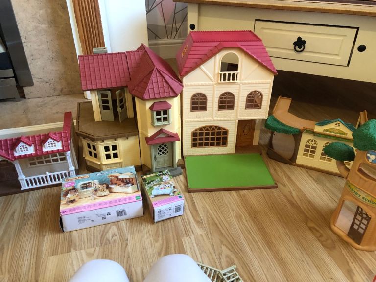 Sylvanian Families Large House Set & Accessories