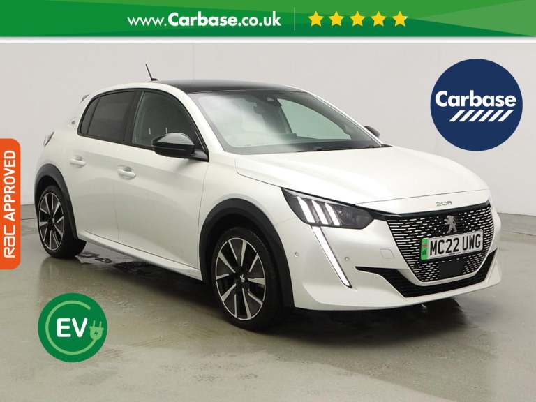 2022 Peugeot E-208 50kWh GT Premium Hatchback 5dr Electric Auto (7kW Charger) (136 ps) Hatchback ...