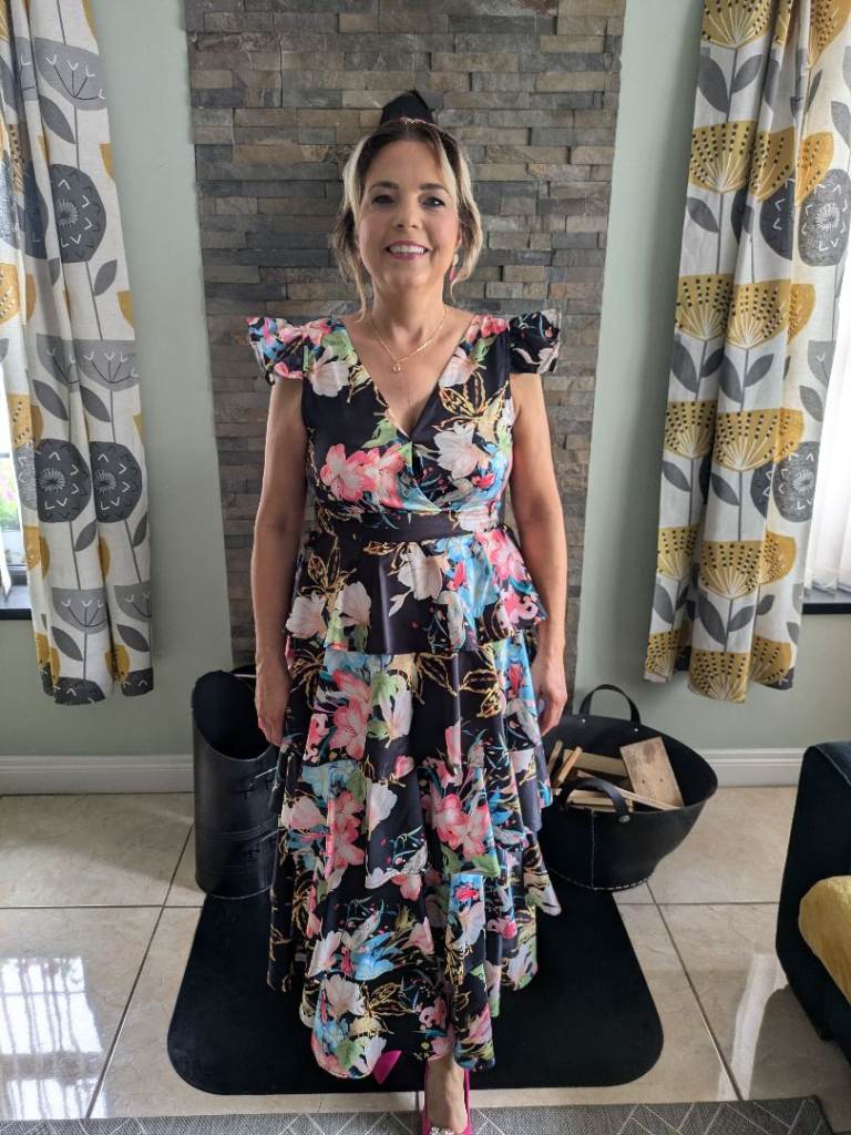 Wedding guest dress fits size 12 