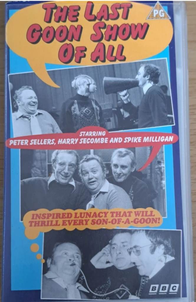 VHS Tape: 'The Last Goon Show of All' (1990)  Excellent Condition b13