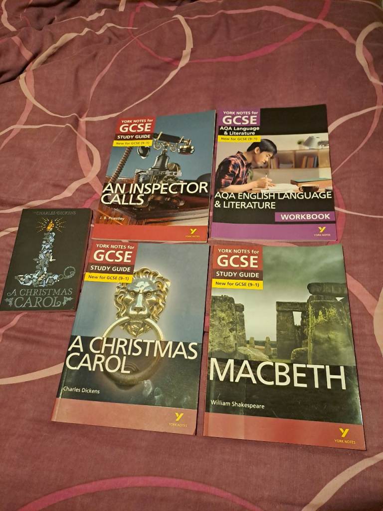 GCSE Study Guides & Workbook - English Language & Literature
