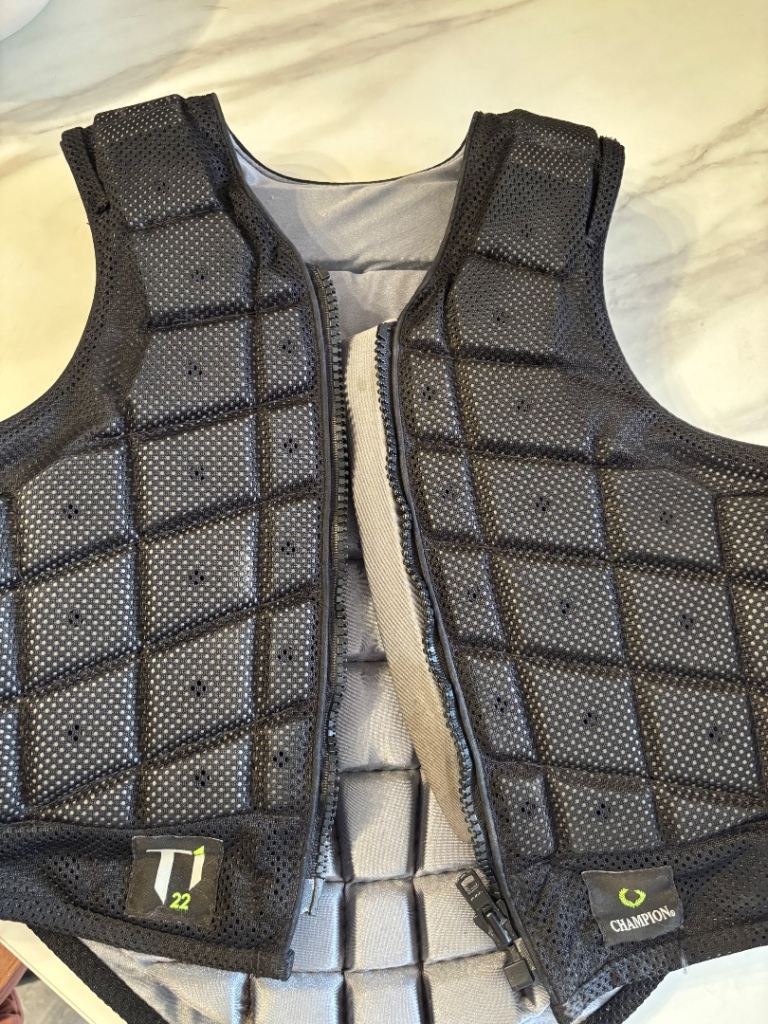 Equestrian Body Protector – Black, Good Condition
