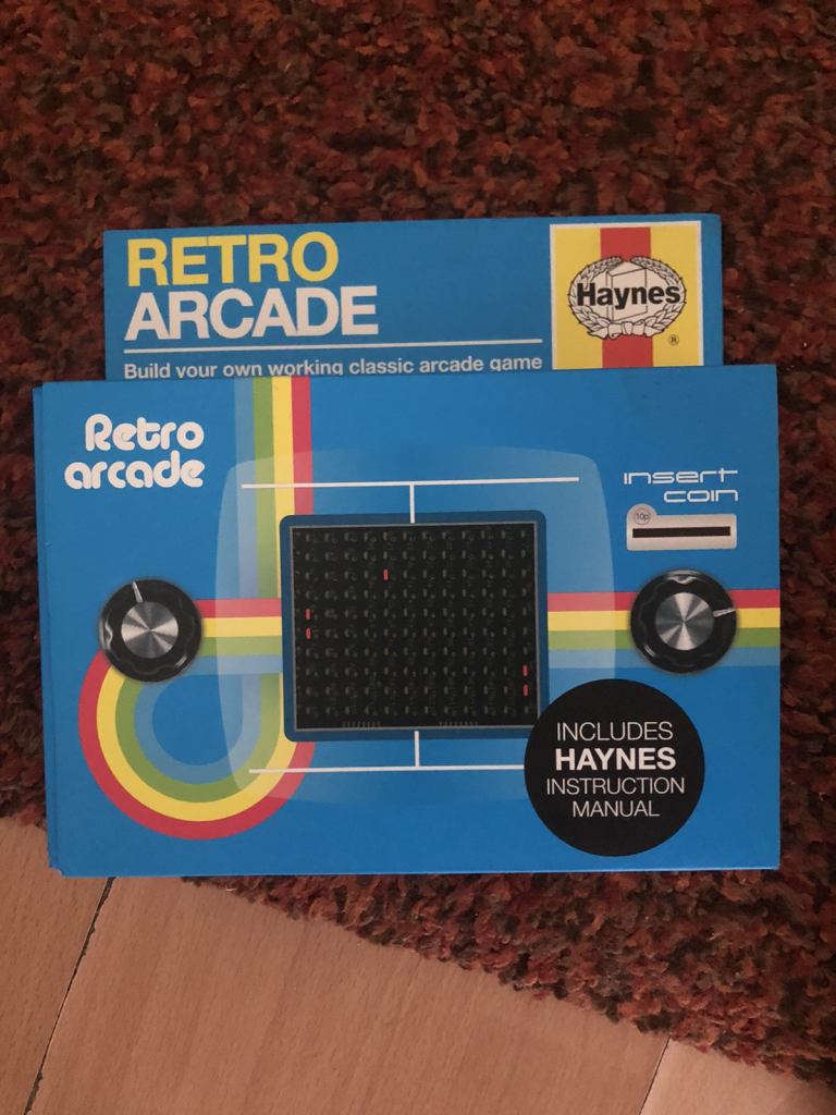 For Sale BrandNew unopened Haynes Retro Arcade build your own 