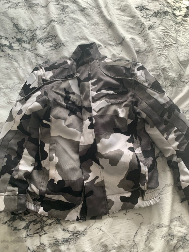 Child’s motorcycle jacket.