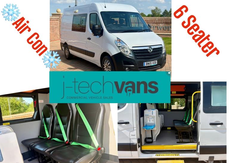 2019 Vauxhall Movano / Renault Master 2.3 CDTI L2 MWB Van ***Welfare / Camper / 6 Seater*** PANEL...