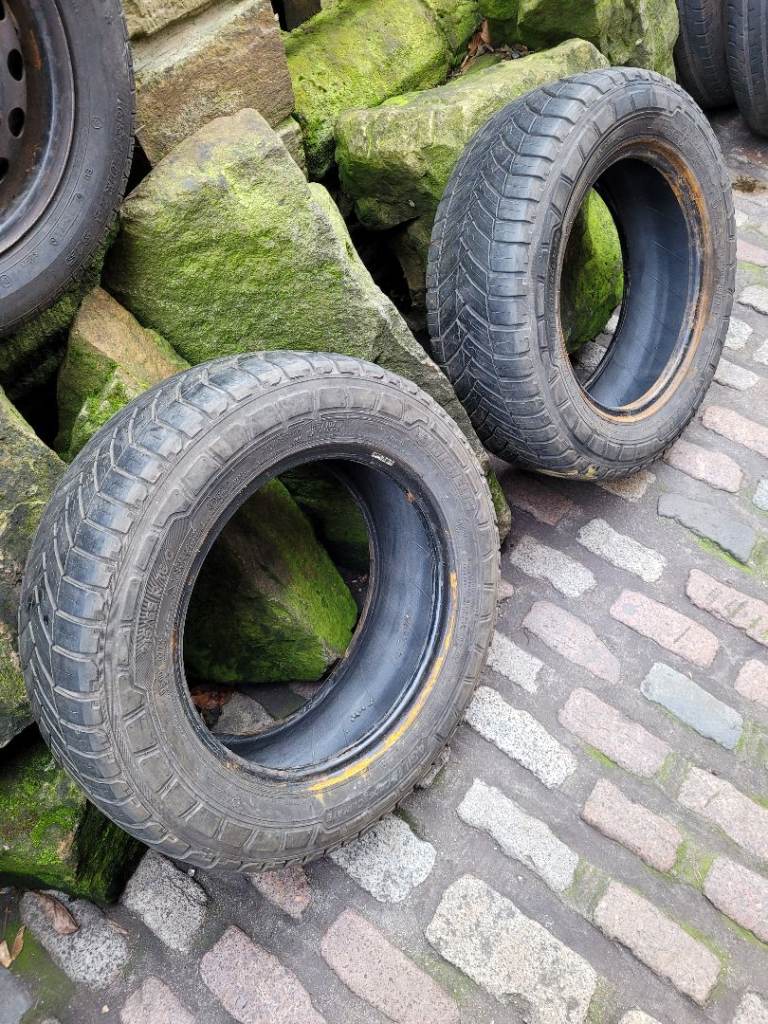 2x michellin cross climate 215 65 16c tyres