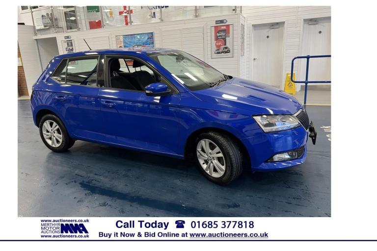 2020 Skoda Fabia SE 1.0 MPI 60PS PETROL 5 DOOR HATCHBACK (EURO 6) -------------------------- HATC...