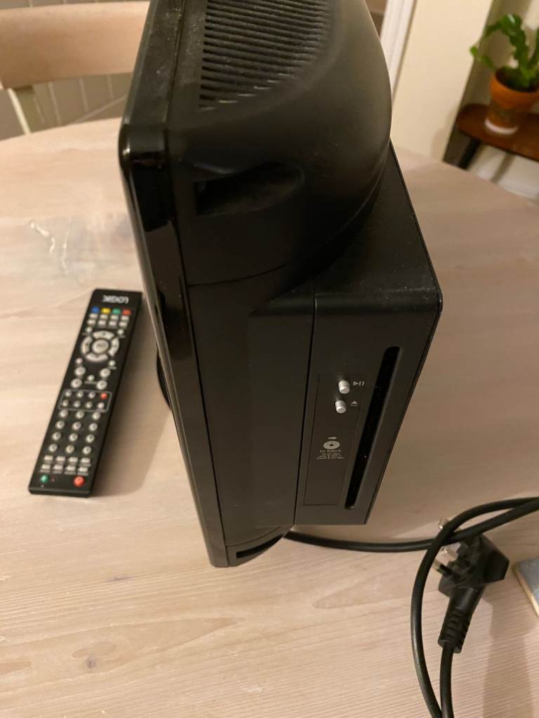 Small 15" LCD Freeview TV with built in dvd player