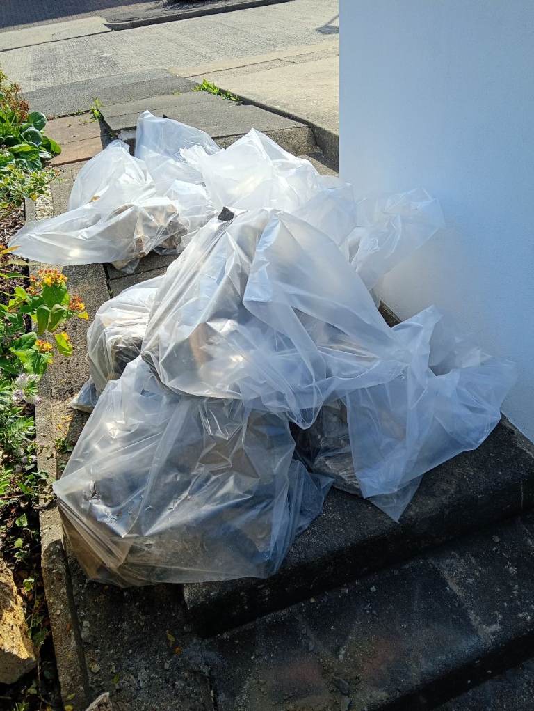 free 18 bags of rubble / hardcore 