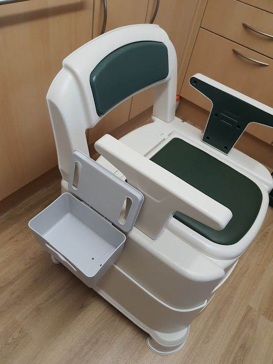 New  Commode Toilet Chair is Portable for Adults ...New £148