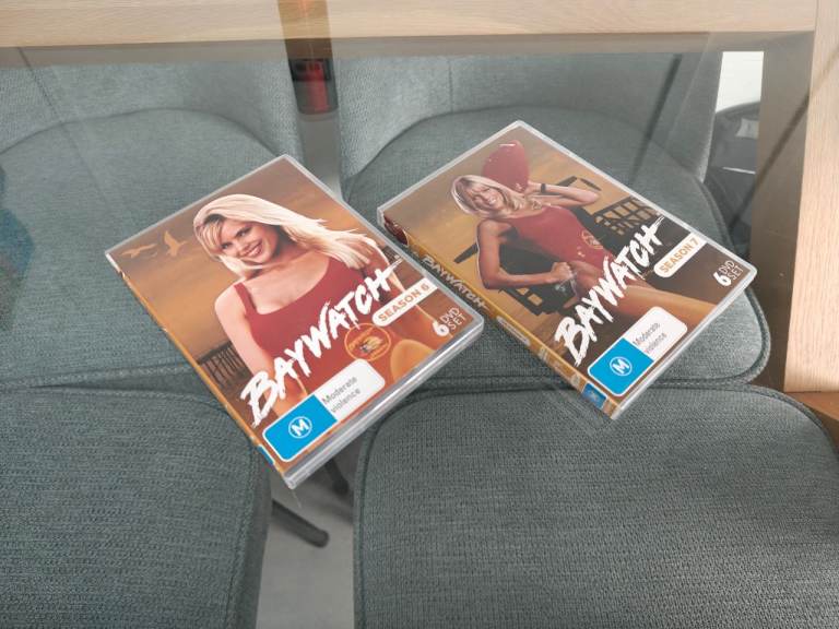 Baywatch Complete Season Series 6 & 7 -Red Label Original Broadcast Ratio Region 0 DVD