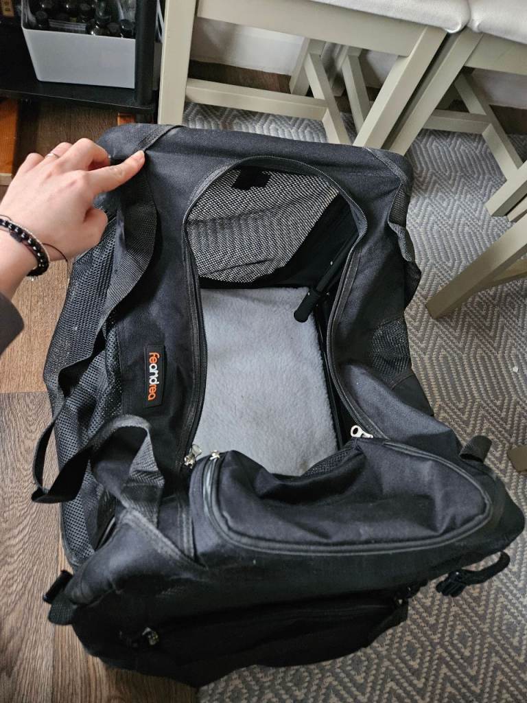 Feandrea foldable pet carrier