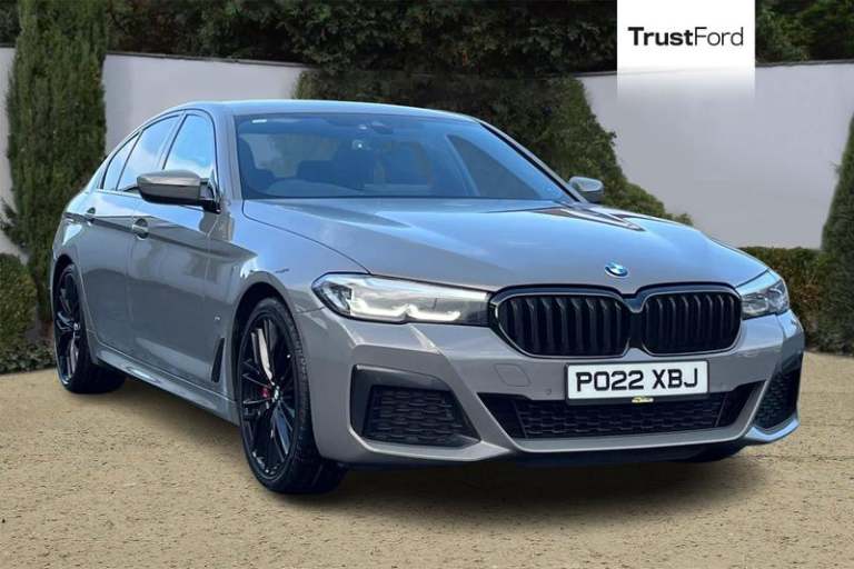 2022 BMW 5 Series 520d xDrive MHT M Sport 4dr Step Auto SALOON DIESEL Semi Automatic