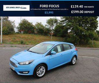 FORD FOCUS 1.0T ZETEC 2016,Sat Nav,Bluetooth,DAB,1 Owner,F.S.H,Superb Condition,Ulez Compliant