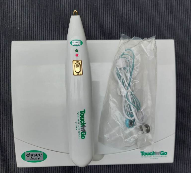 Elysee Electronic Touch N Go Permanent Hair Removal System Tweezers