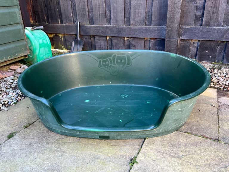 Large Plastic Dog Bed