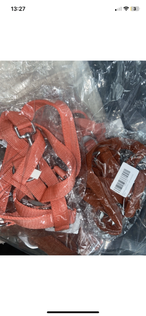 Joblot 8 brand new head collars cob & full size mixed 