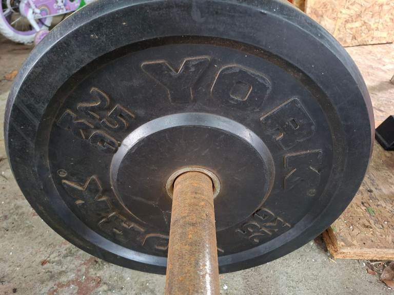 2x YORK 25KG Weight Plate – Good Condition
