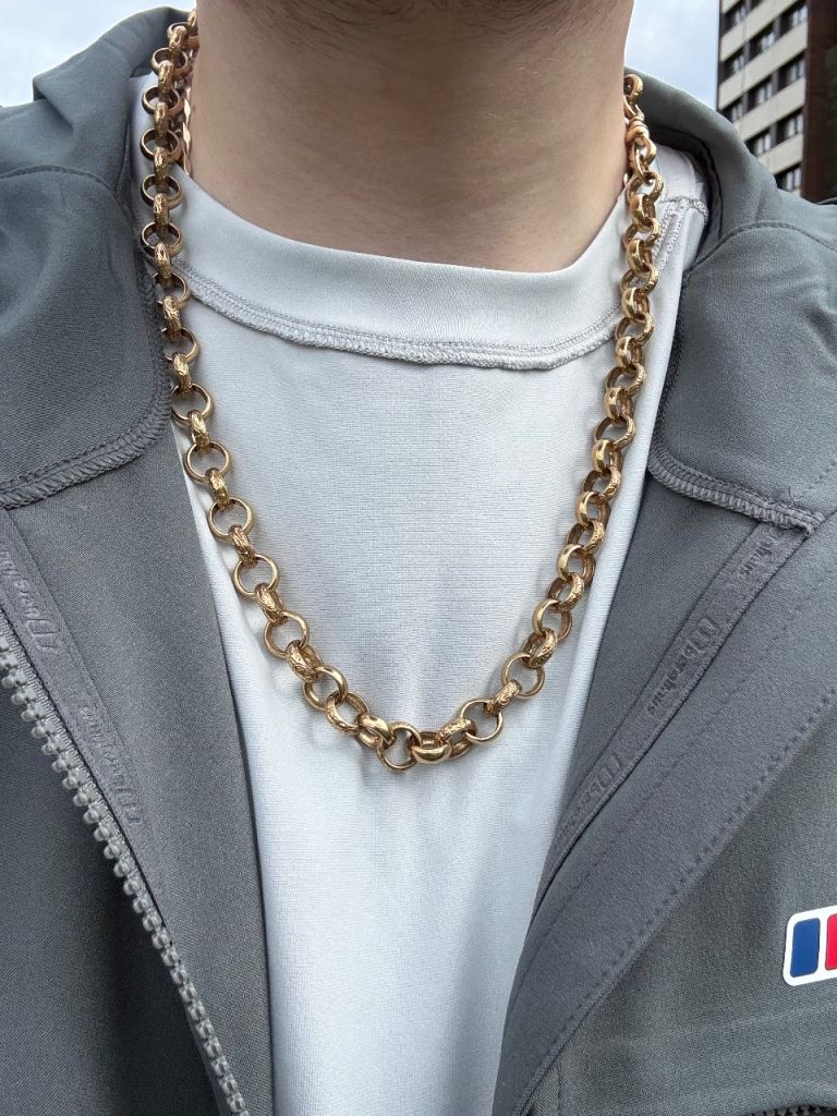 9ct belcher chain 