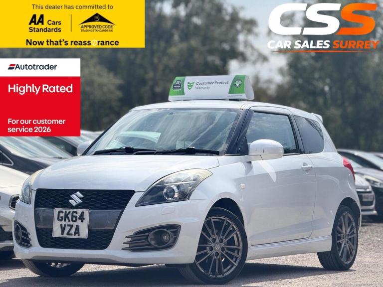 SUZUKI SWIFT 1.6 Sport Euro 5 3dr (SNav) 2014
