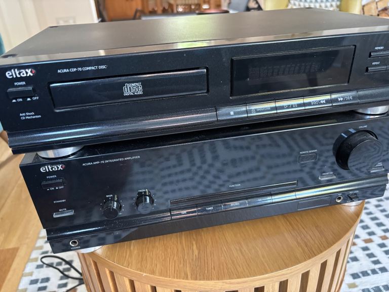 Eltax Amp & Eltax CD Player 