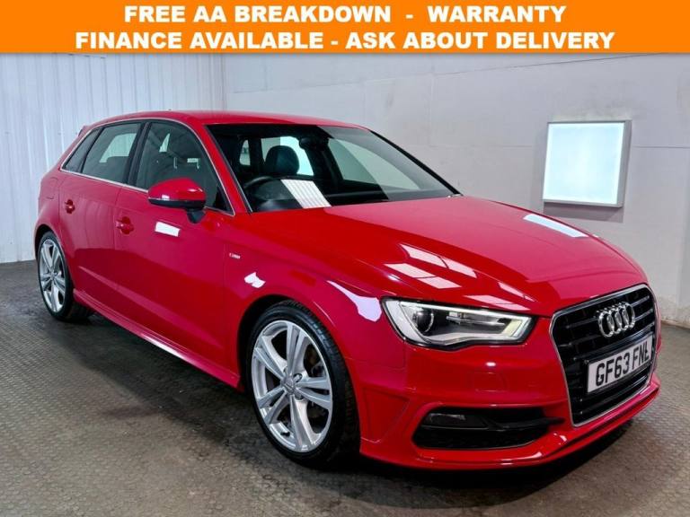 2014 63 AUDI A3 2.0 TDI S LINE SPORTBACK 5DR DIESEL MANUAL EURO 5 (S/S) (150 PS)