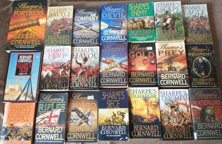 Bernard Cornwell Sharpe Series Book Collection