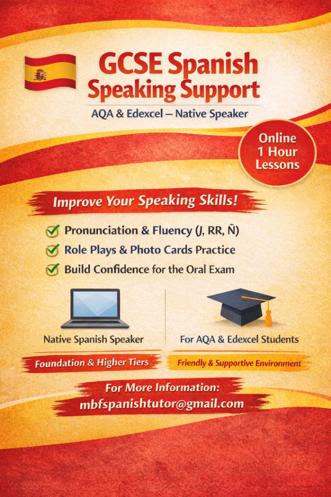 Native Pronunciation & GCSE Speaking Support.