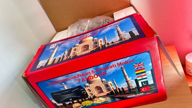 Mini Tandoor Oven Chapati Roti Lahmacun Manakish Pizza Naan Bread Maker Electric