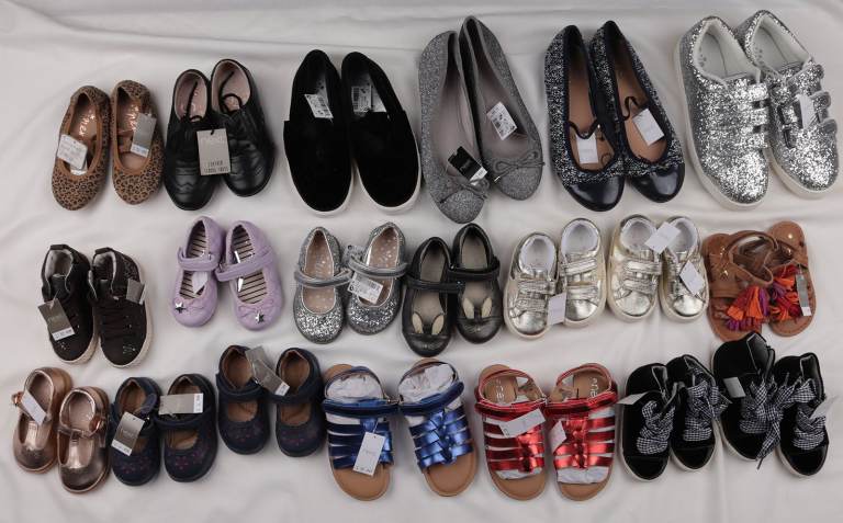Job Lot Bundle NEXT Girls Footwear x 20 Mixed Sizes 