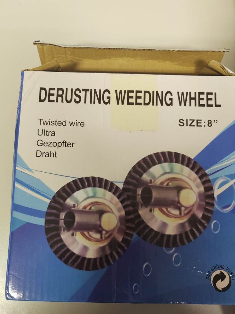 Steel Wire Wheel Weed Brush