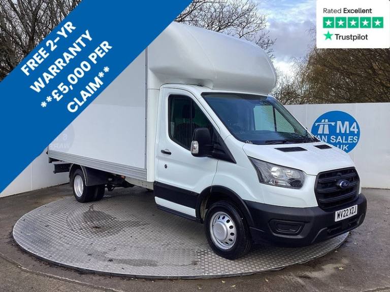 2022 Ford Transit 350 EcoBlue Leader LWB Tailift Euro 6 L=13ft 4 Luton Diesel Manual