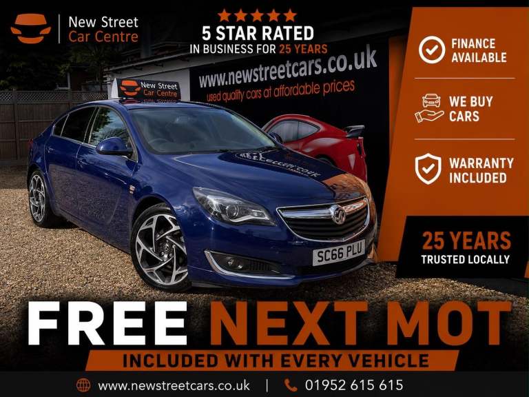 2016 Vauxhall Insignia 2.0 CDTi ecoFLEX SRi VX Line Euro 6 (s/s) 5dr HATCHBACK Diesel Manual