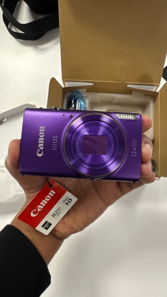 Canon Ixus 285HS limited edition purple 