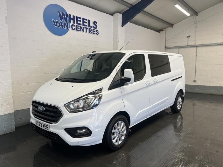 2023 Ford Transit Custom 2.0 EcoBlue 130ps Low Roof D/Cab Limited Van PANEL VAN DIESEL Manual