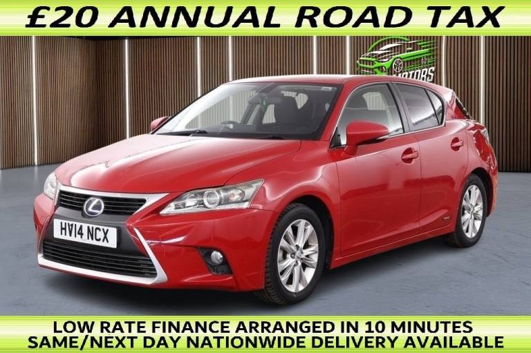 2014 14 LEXUS CT 1.8 200H ADVANCE HATCHBACK 5DR PETROL HYBRID CVT EURO 6 (S/S) (