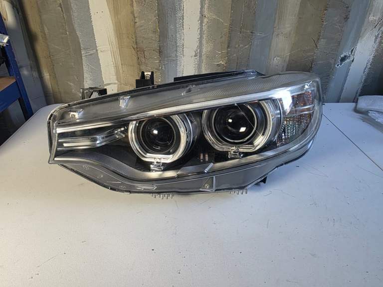 BMW 4 SERIES F32 COMPLETE PASSENGER SIDE LEFT HEADLIGHT 13-16