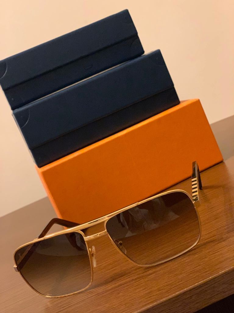 Louis Vuitton Gold Attitude Sunglasses – As Good As New