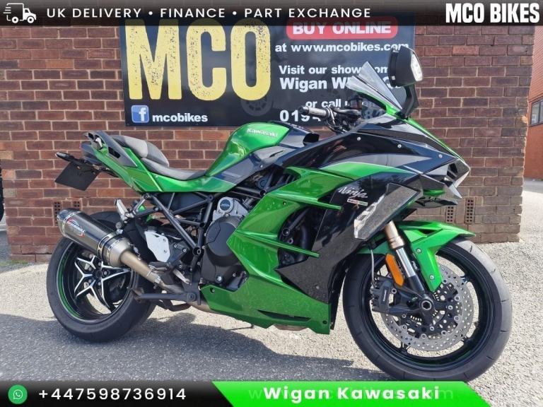 Kawasaki Ninja H2 SX SE 18reg 12983miles FSH Excellent condition Yoshi can et...