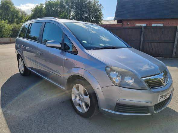 2008 VAUXHALL ZAFIRA 1.8