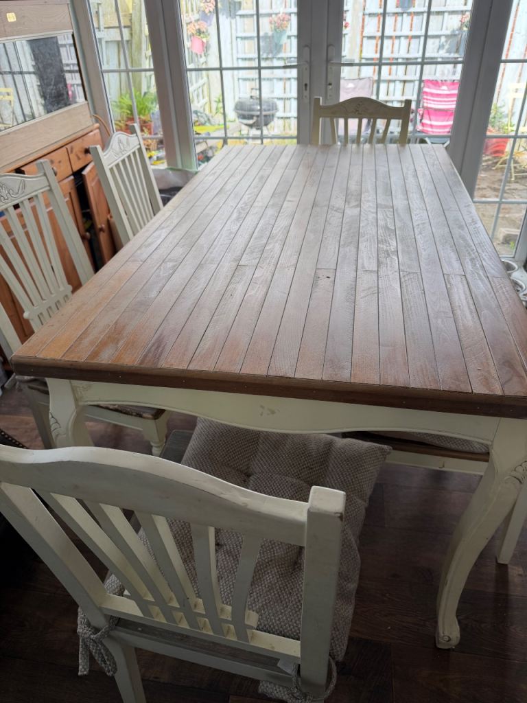 Table and chairs