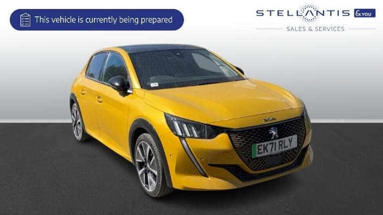 2021 Peugeot 208 50kWh GT Premium Hatchback 5dr Electric Auto (136 ps) Hatchback Electric Automatic