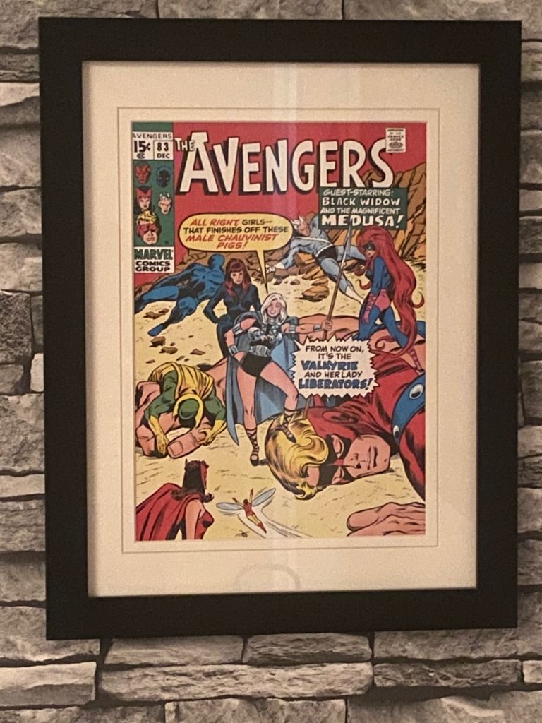 image for The Avengers Framed print