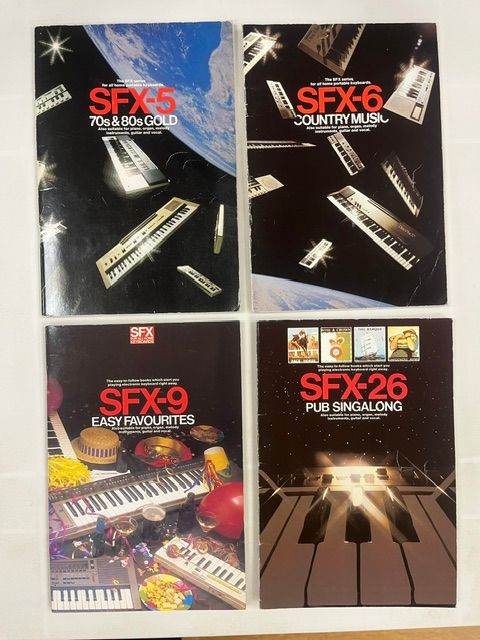 Asstd Job Lot Vintage Organ Music Easy to Play Books 