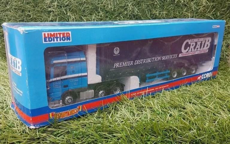 Corgi CC13228 DAF XF Space Cab Curtainside Truck ARR Craib Ltd Aberdeen Scotland