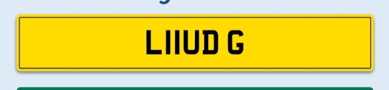 Private Registrtions For Sale 
